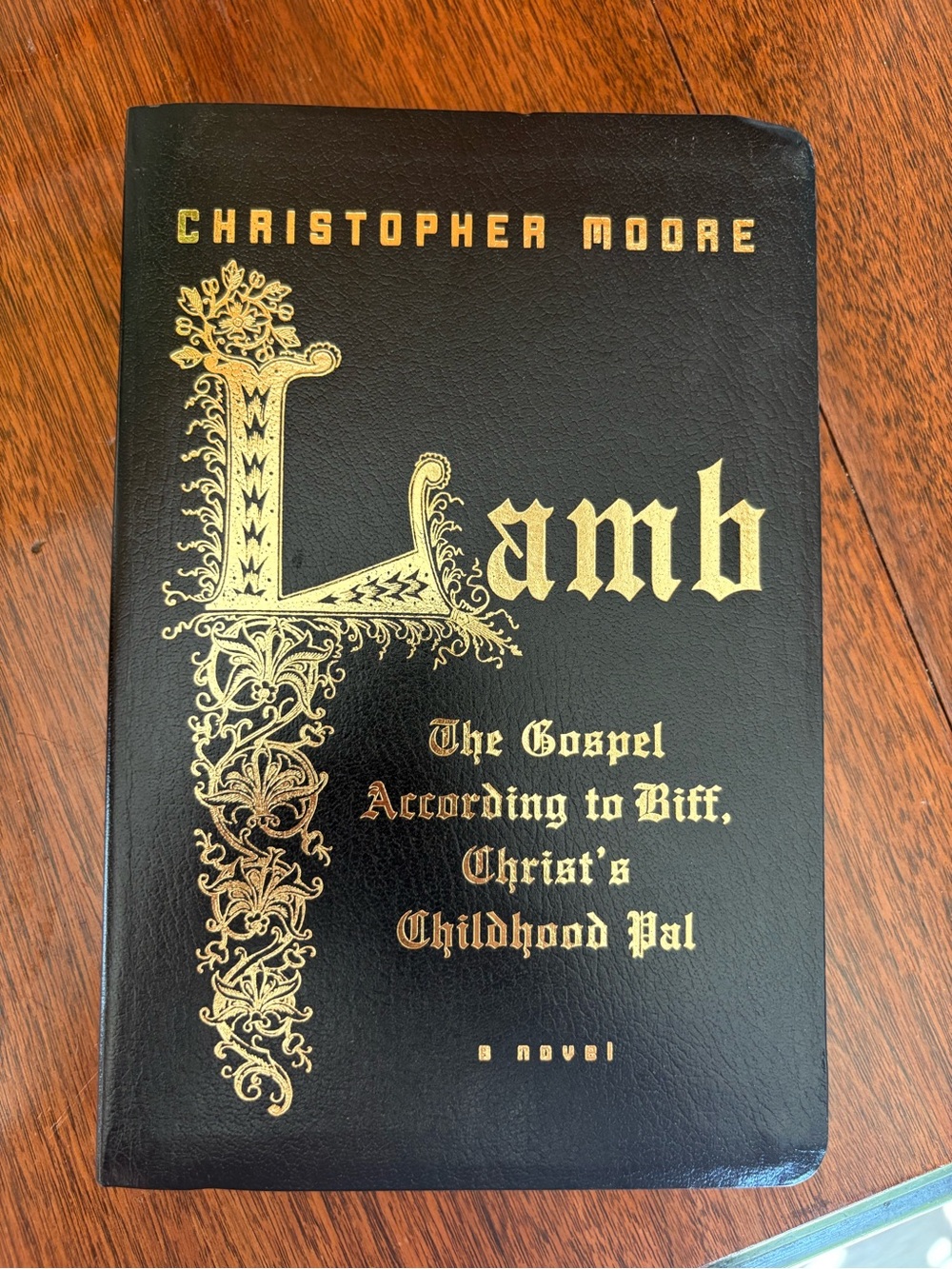 Lamb The Gospel to Biff Special Gift Edition Gilt Hardcover Christopher Moore